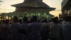 Doa bersama warga Kediri jelang 1 Muharram. &copy;2015 Merdeka.com