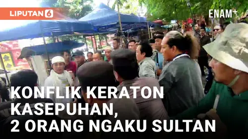 VIDEO: Klaim Sultan dan Coba Rebut Tahta Keraton, 2 Warga Diusir Paksa dari Keraton Kasepuhan