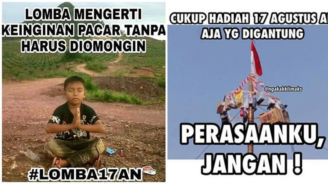 10 Meme Lomba 17 Agustus Ini Bikin Senyum Sendiri