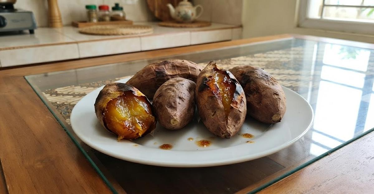Cara Masak Ubi Cilembu Agar Keluar Madu