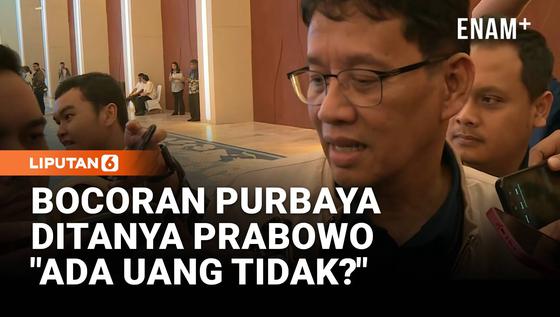Blak-blakan! Pertanyaan Prabowo Ke Purbaya di Hambalang Saat Awal Krisis: Ada Uang Tidak?