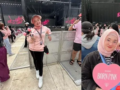 Melalui Instagram pribadinya, Maissy mengunggah momen dirinya saat menonton konser girlgrup idolanya. Dalam caption, mantan penyanyi cilik yang sekarang berprofesi sebagai dokter itu tampak menonton di hari kedua konser BLACKPINK. Ia menonton bareng teman dekatnya. (Liputan6.com/IG/@pramaisshelarinda.md)