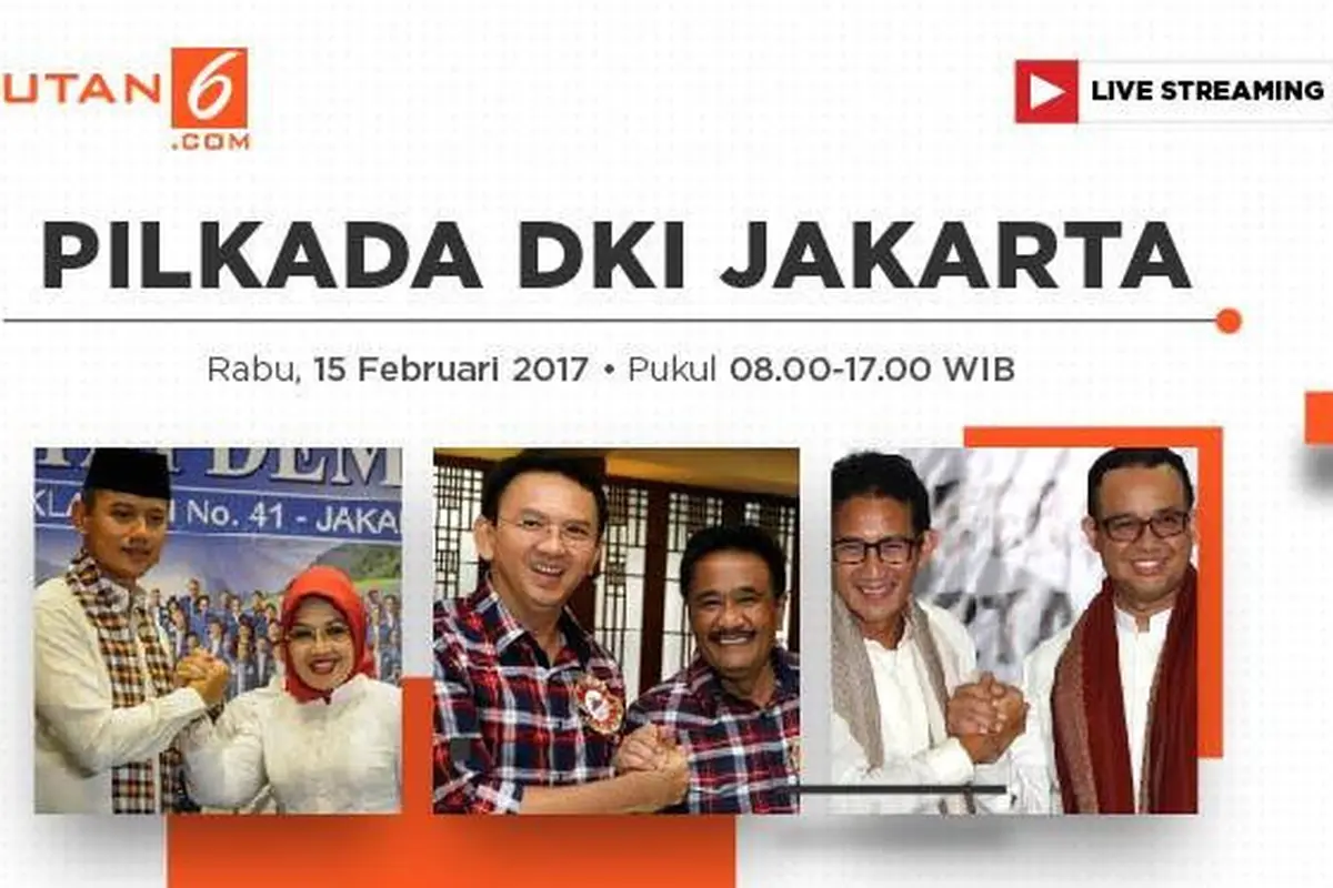 Quick Count Pilkada DKI: Ahok dan Anies Dapat 40 Persen Suara