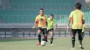 Pemain Timnas Indonesia U-16 saat pemusatan latihan di Stadion Patriot Candrabhaga, Bekasi, Senin (6/7/2020). Timnas Indonesia U-16 terus menggelar persiapan sebelum berkiprah di Piala AFC U-16 2020. (Dokumentasi PSSI)