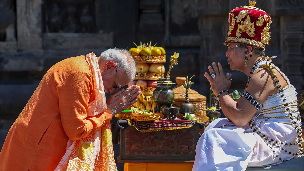 Presiden Prabowo dan PM Modi Resmikan Restorasi Candi Prambanan