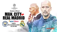 MANCHESTER CITY FC VS REAL MADRID (Liputan6.com/Abdillah)