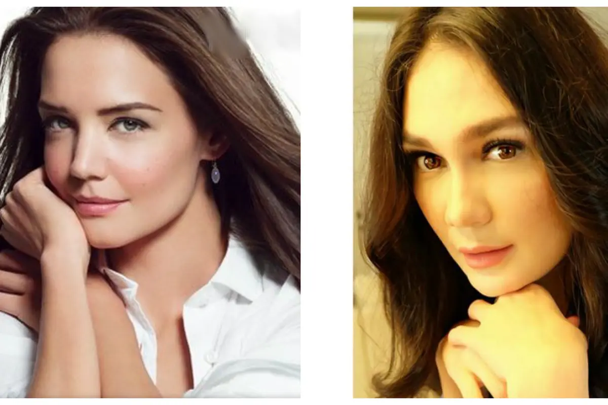  Luna Maya Disebut Mirip Katie Holmes, Ini 6 Faktor Kesamaannya