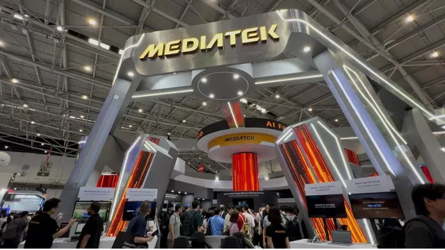 Booth MediaTek di Computex 2025.