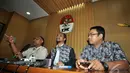 KPK menduga ada transaksi mencurigakan atau tidak wajar yang dilakukan Budi Gunawan, Jakarta, Selasa (13/1/2015). (Liputan6.com/Miftahul Hayat)