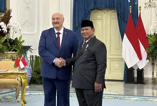 Presiden Prabowo Subianto menerima kunjungan kenegaraan Presiden Republik Belarus Aleksandr Lukashenko di Istana Merdeka Jakarta, Kamis (2/7/2026). (Foto: Liputan6.com/Lizsa Egeham).
