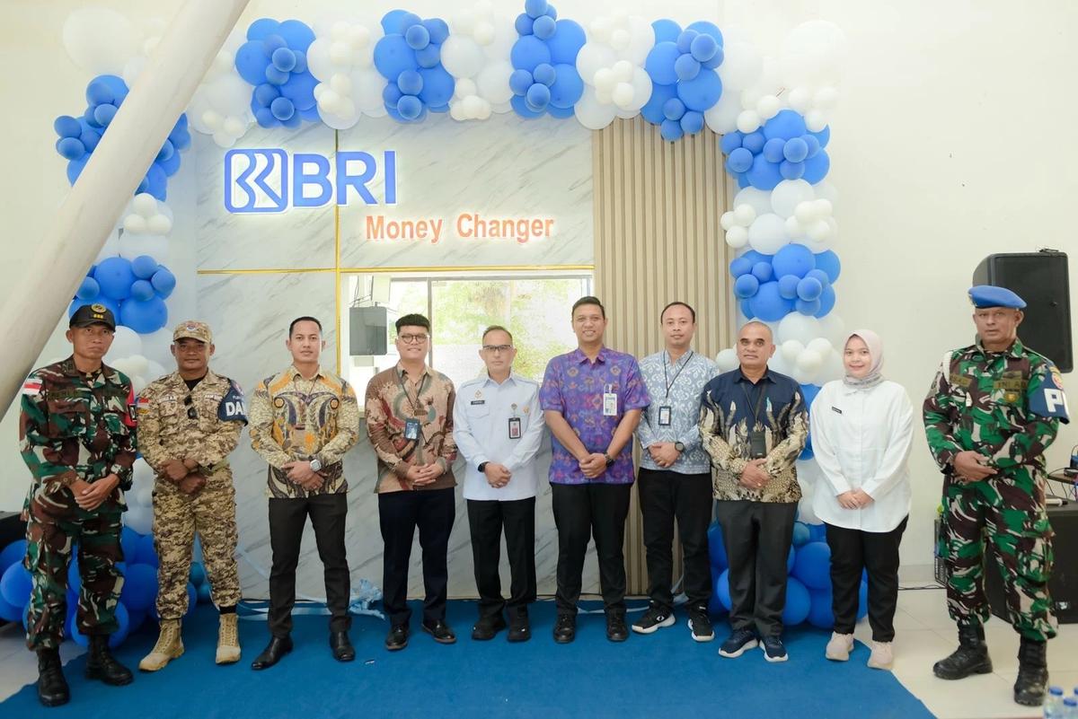 BRI Resmikan Money Changer di PLBN Motaain