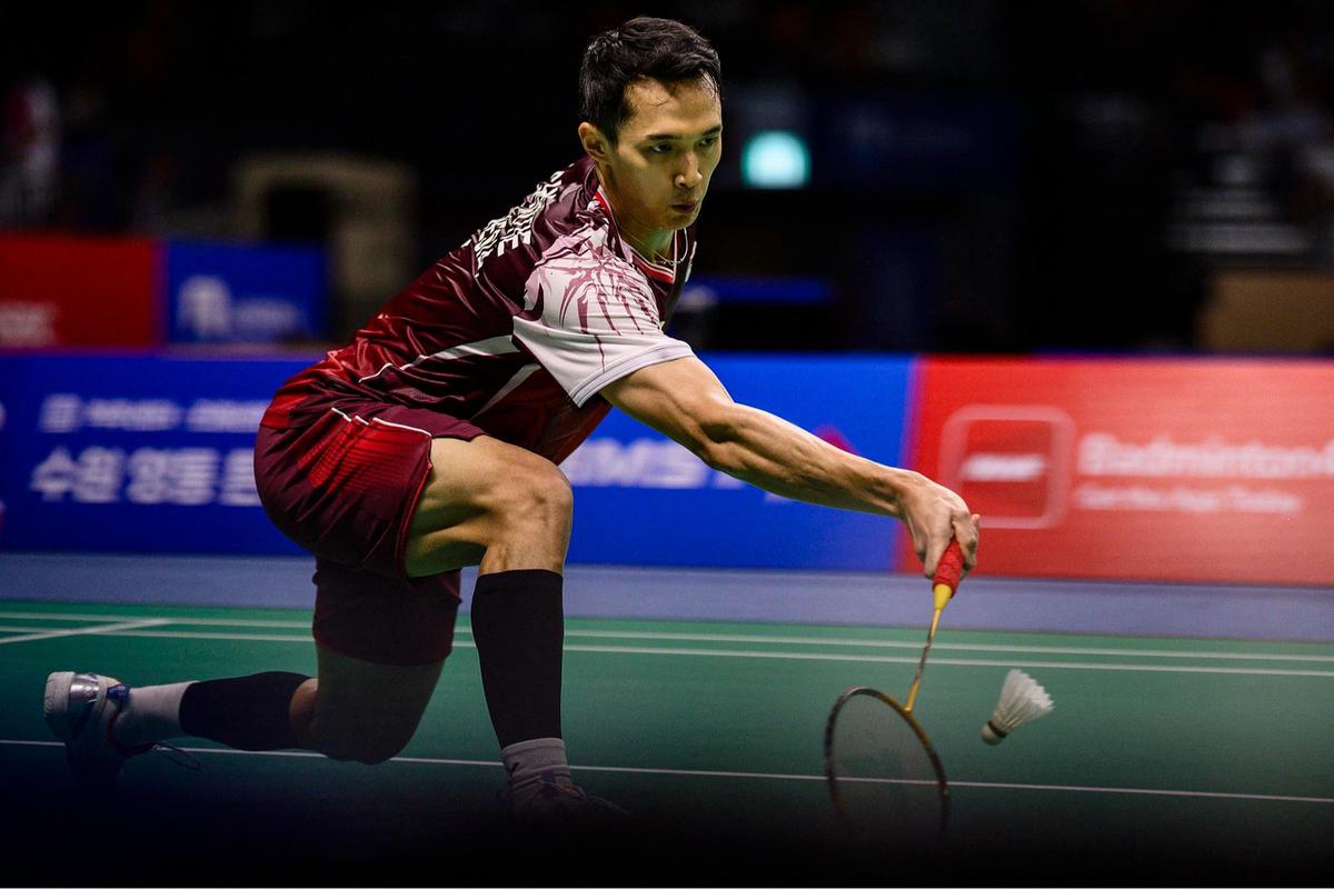 FOTO: Jonatan Christie Akhiri Penantian, Melaju ke Final Korea Open 2025