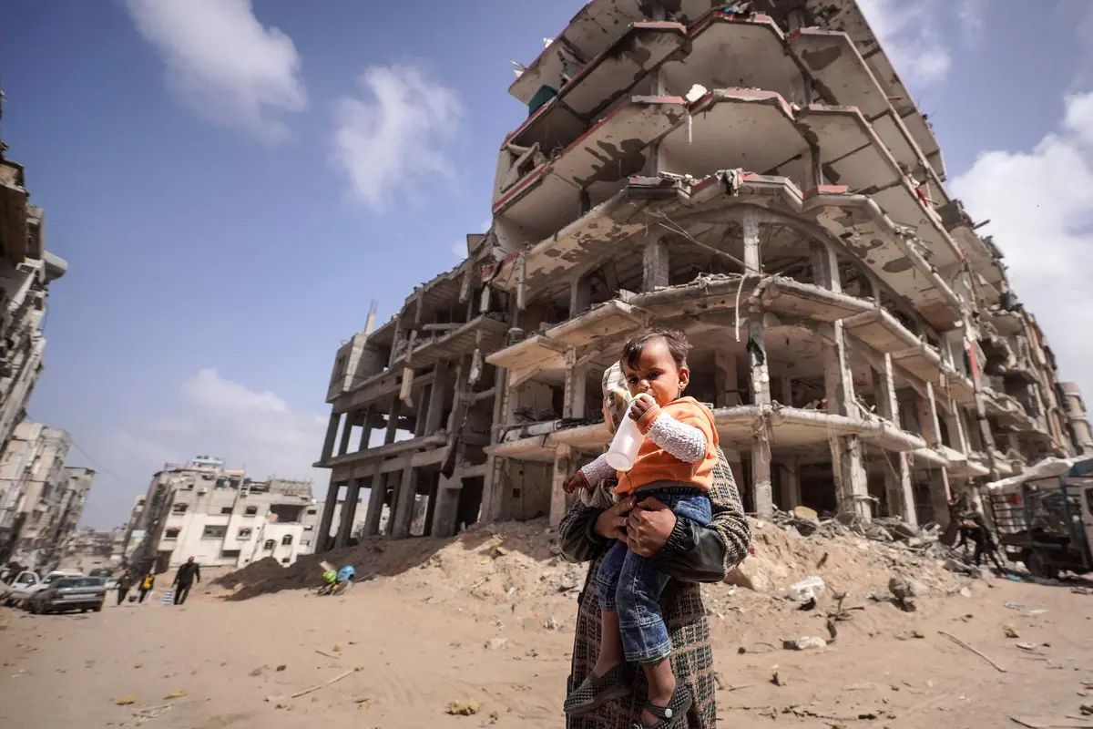 Potret Anak-anak dan Perempuan di Gaza