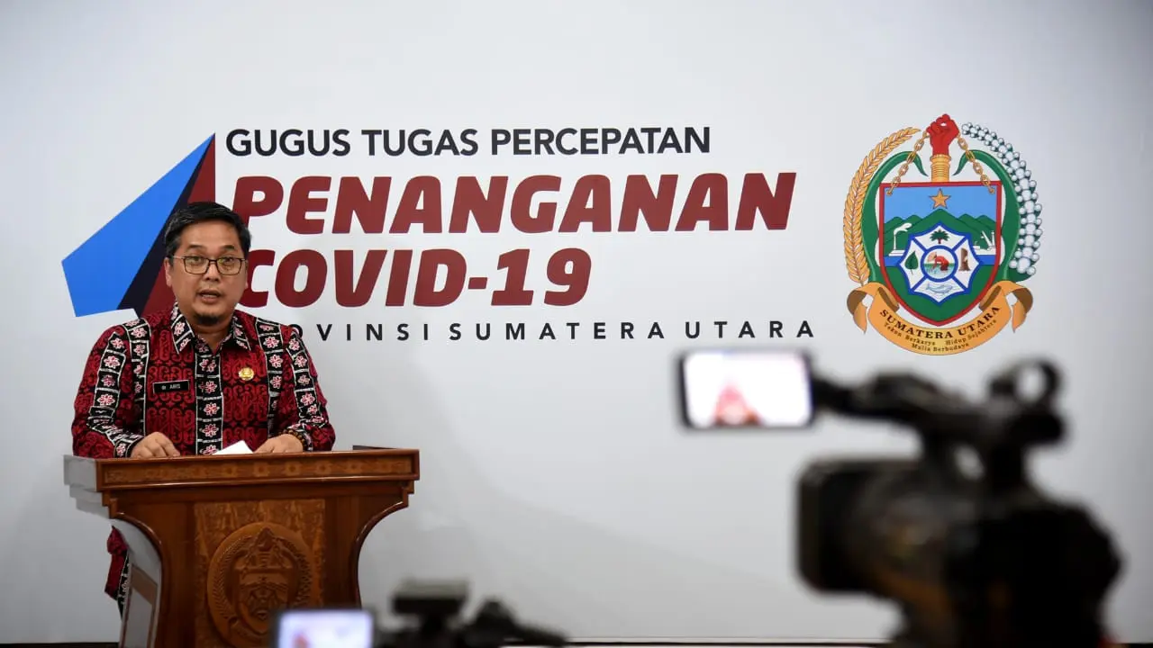 Juru Bicara (Jubir) Penanganan COVID-19 Provinsi Sumut, dr Aris Yudhariansyah