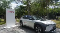 Toyota Pinjamkan 65 Unit Mobil Listrik bZ4X untuk Mobilitas di KTT ASEAN (Ist)