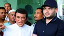 Putra Rhoma Irama, Ridho Rhoma dinyatakan telah bebas dan keluar dari Rumah Sakit Ketergantungan Obat (RSKO) Cibubur. Anak Raja Dangdut tersebut keluar setelah sekitar enam bulan menjalani rehabilitasi. (Nurwahyunan/Bintang.com)