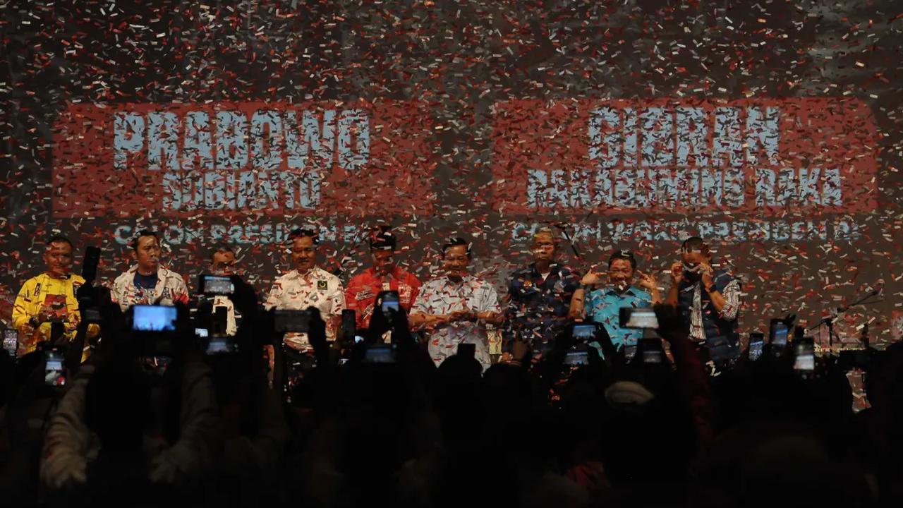 "Saya hanya ingin mengatakan, menyampaikan, terima kasih atas dukungan dari PSI ini memang saya tunggu-tunggu,"<br>