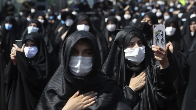 FOTO: Syiah Iran Peringati Hari Asyura di Tengah PandemiFOTO: Syiah Iran Peringati Hari Asyura di Tengah Pandemi
