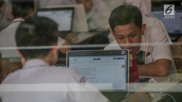 Siswa SMP DKI Jakarta Ikuti UNBK