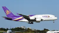 Airbus A380-841, Thai Airways International AN2253510. (Wikimedia/Creative Commons)