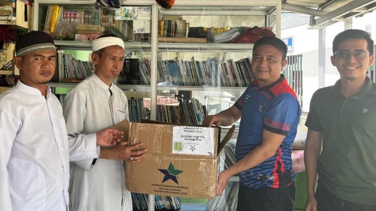 Rutan Baturaja Terima 100 Buku dari Perpusnas RI, Perkuat Minat Baca Warga Binaan