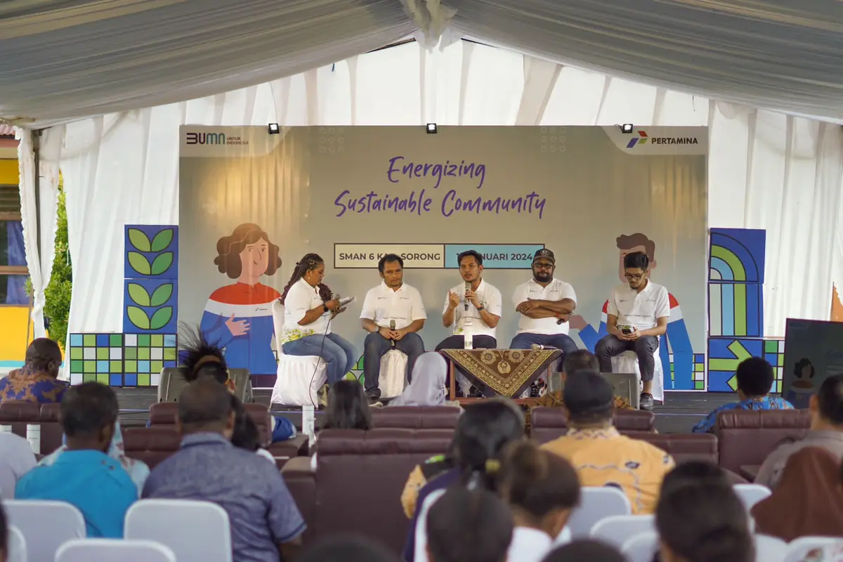 Pertamina Gelar Kegiatan Sekolah Energi Berdikari Pertama di Tanah Papua