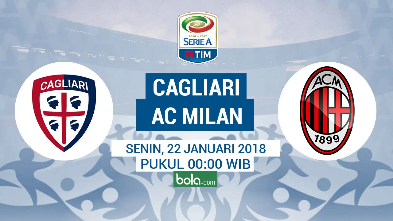 Cagliari vs AC Milan, Serie A