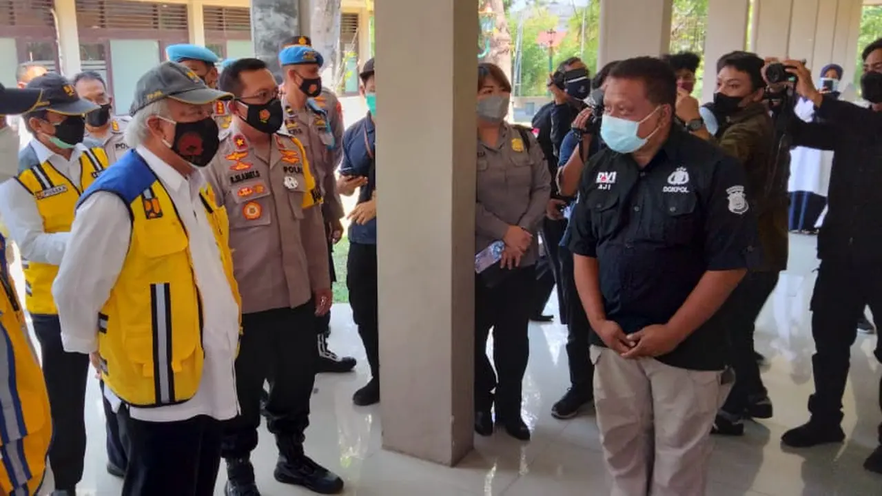 Menteri PUPR Basuki Basuki Hadimuljono Kunjungi Isoter Badiklat PU Kotagede