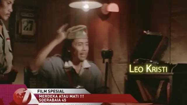 Leo Kristi dalam film Soerabaia’45 (Istimewa)