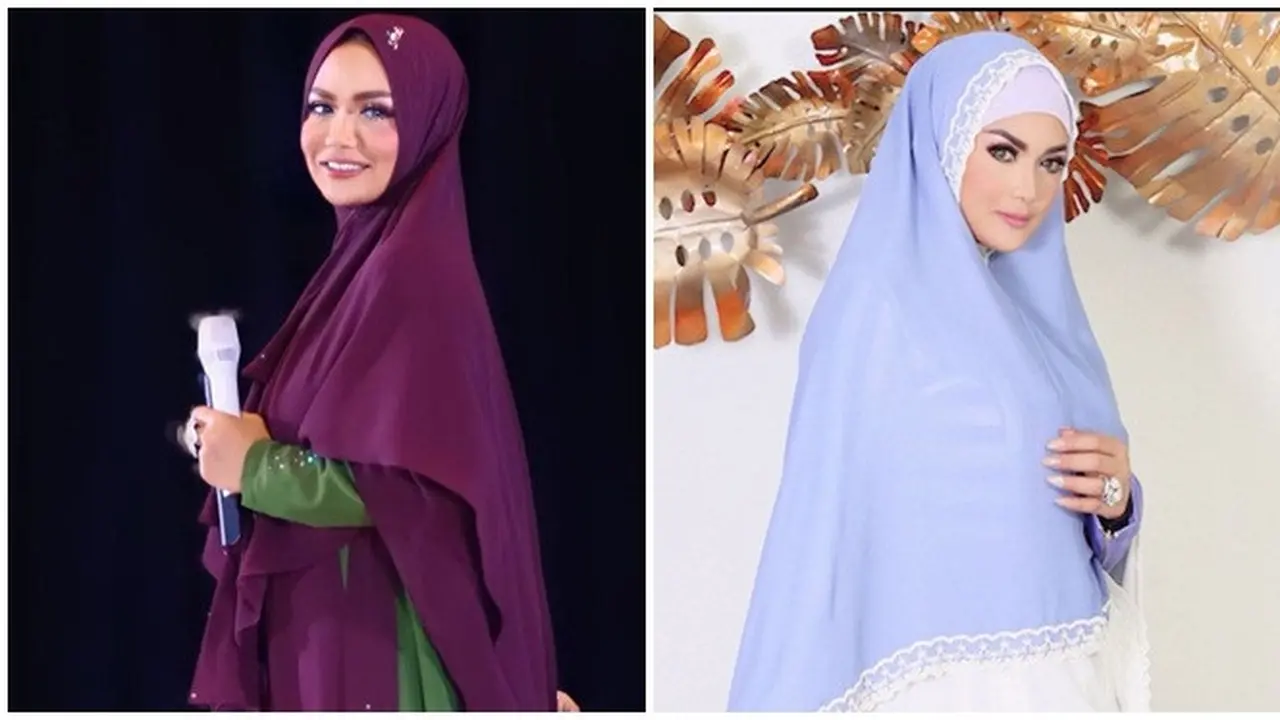 6 Potret Krisdayanti saat Tampil Berhijab, Curi Perhatian