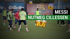 Kejadian apa yang membuat Lionel Messi mempermalukan Jasper Cillessen?