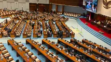 Rapat paripurna ke-2 DPR masa sidang I 2026-2027. (Foto: Liputan6.com/Delvira Hutabarat).