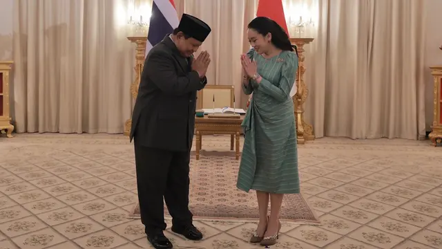 Prabowo dan PM Thailand
