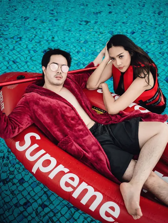 Anya Geraldine dan Ovi Rangkuti (Sumber: Instagram/anyageraldine)