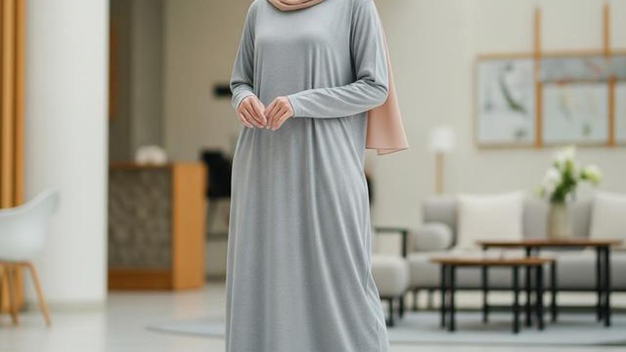 8 Model Gamis Longgar yang Tidak Panas dan Tetap Terlihat Anggun