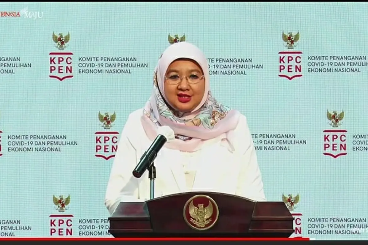 Juru Bicara Vaksinasi COVID-19 Kementerian Kesehatan dr. Siti Nadia Tarmidzi, MPH