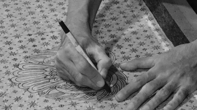 Ilustrasi Batik Perdamaian