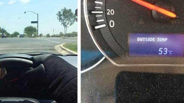 Suhu panas yang tidak normal terjadi di Arizona dan Kuwait