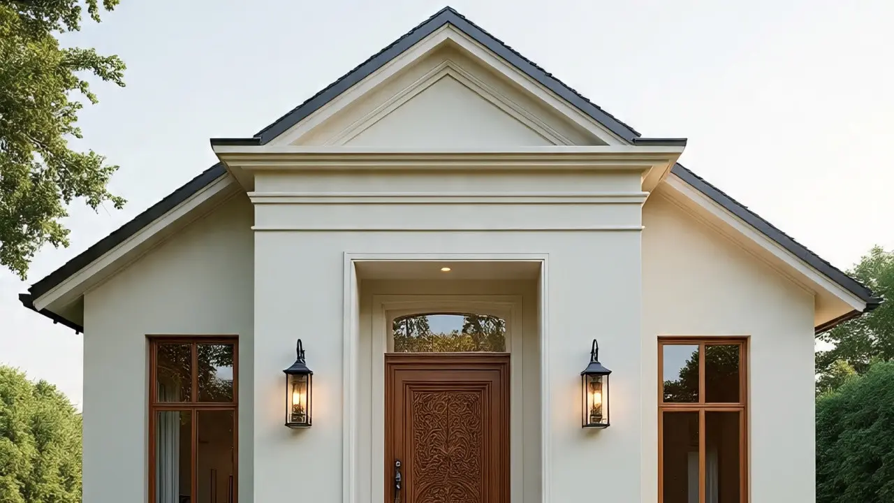 Desain Rumah 6x9 dengan Bergaya Eropa