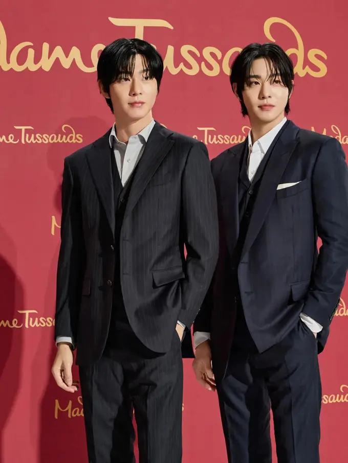Ahn Hyo Seop Resmi Hadir di Madame Tussauds Singapore dengan patung lilin super mirip. Dok. Madame Tussauds
