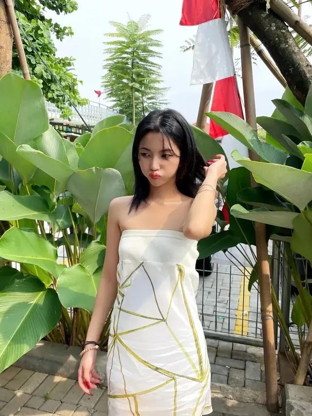 Soyeon (G)I-dle di Jakarta . (Foto: Instagram/ tiny.pretty.j)