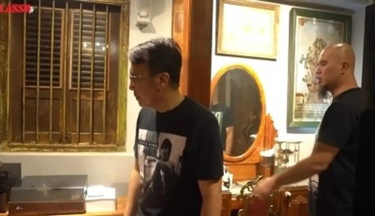 Kamar pribadi Ahmad Dhani (YouTube/Ari Lasso TV)