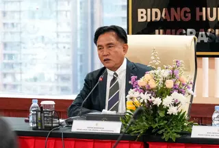 Menteri Koordinator Bidang Hukum, HAM, Imigrasi dan Pemasyarakatan (Menko Kumham Imipas) Yusril Ihza Mahendra. (Istimewa)