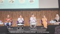 Asosiasi Televisi Swasta Indonesia (ATVSI) menyelenggarakan Focus Group Discussion (FGD) dengan topik "Regulasi Platform Digital: Objek, Materi, dan Penempatan dalam Undang-Undang". FGD ini digelar di Jakarta, Rabu (16/7/2025). Forum ini menyoroti kesenjangan regulasi antara media konvensional dan platform digital yang semakin mendesak untuk diatasi. (ATVSI)