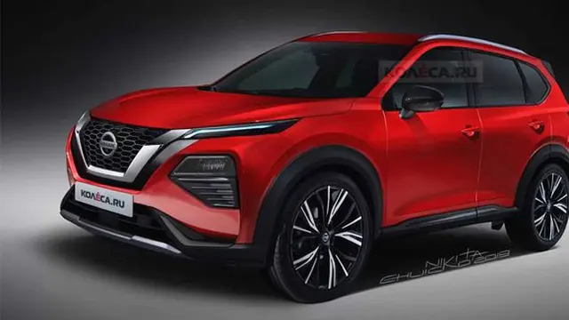 Render Nissan X-Trail 2020