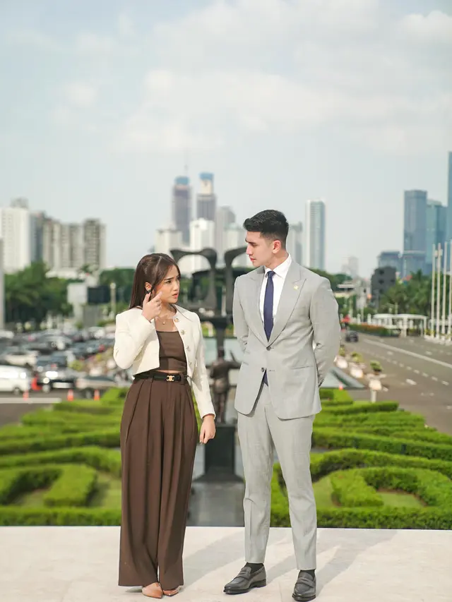 Verrell Bramasta dan Fujianti Utami.