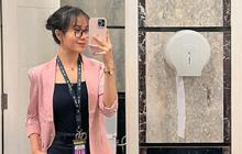 Potret Mayang Adik Alm Vanessa Angel Magang di Kantor DPR-MPR, Gayanya Selalu Kece Bak Wanita Karier