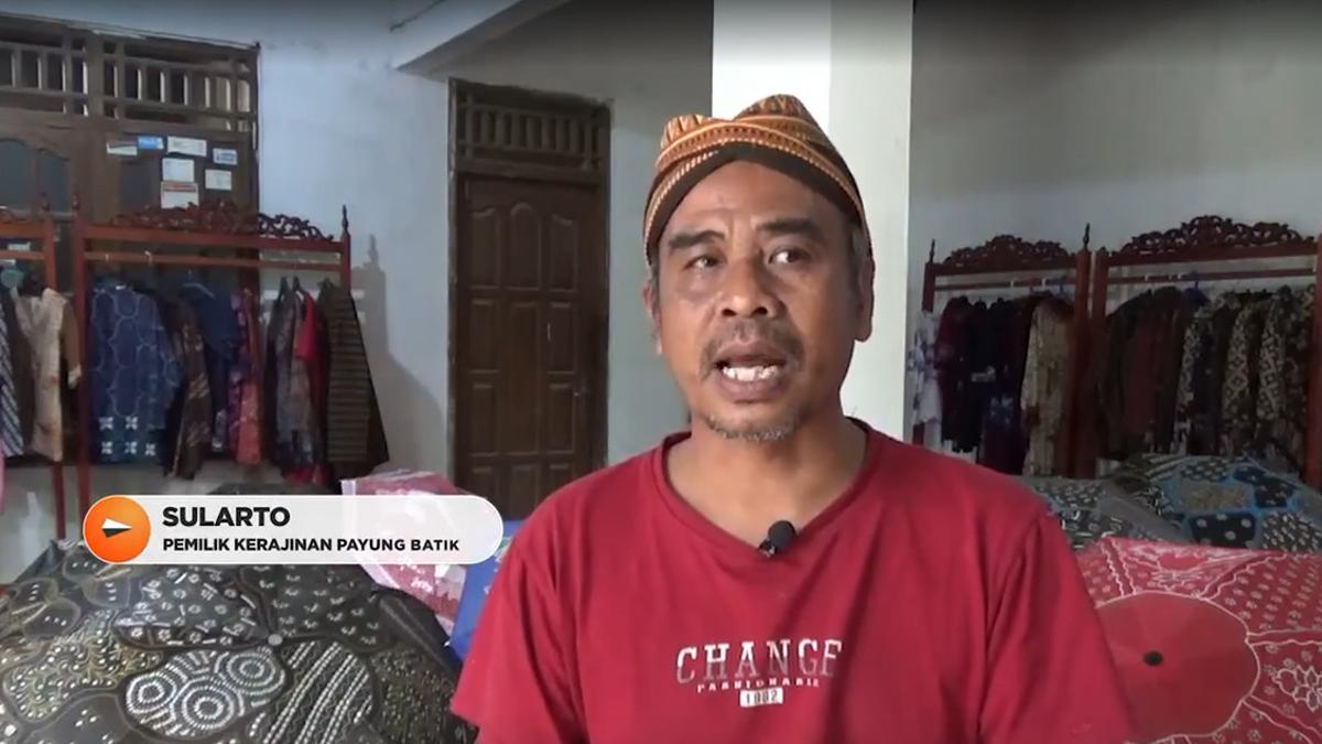 BERANI BERUBAH: Payung Batik Mendunia Jadi Pembawa Rezeki Melimpah