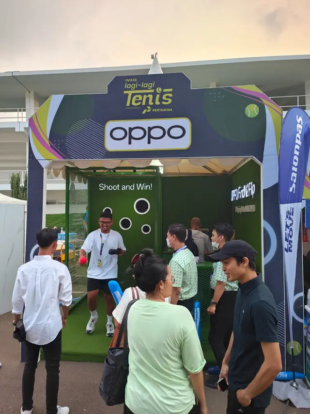 Ajang Lagi-lagi Tenis yang digelar di Jakarta, 23 Juni 2023. (Foto: Dok. Oppo Indonesia)