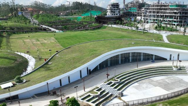 PT Brantas Abipraya (Persero) menyelesaikan pembangunan Sumbu Kebangsaan di IKN Nusantara